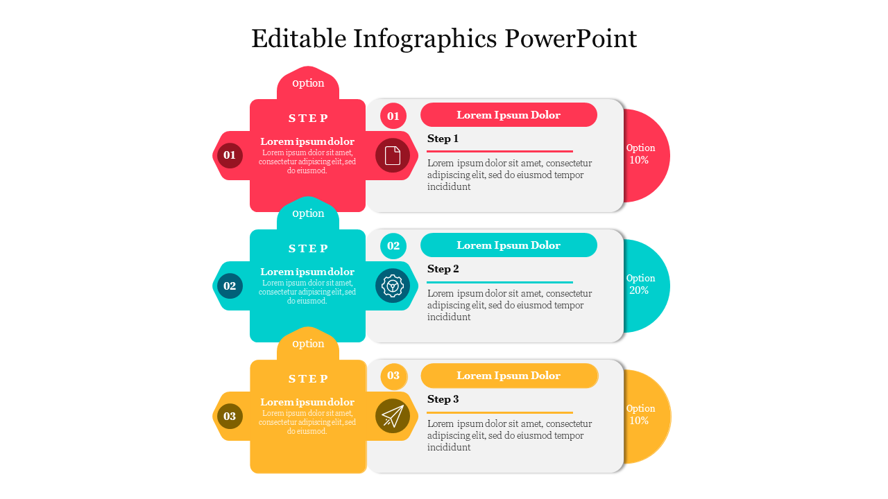 Editable Infographics PowerPoint Free